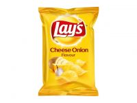 Lay's Cheese Onion Chips, 40 gr (doos 20 x 40 gram)