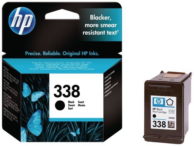 Hewlett Packard Inkjet C8765EE Nr. 338 zwart