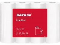 Keukenrol Katrin 2L 22,5x23cm wit/pk4rl