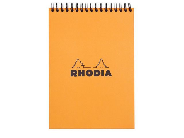 Kop spiraalblok Rhodia A5 gelijnd/pk5