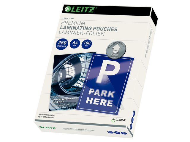 Leitz Lamineerhoes UDT A4, 250 micron (pak 100 stuks)