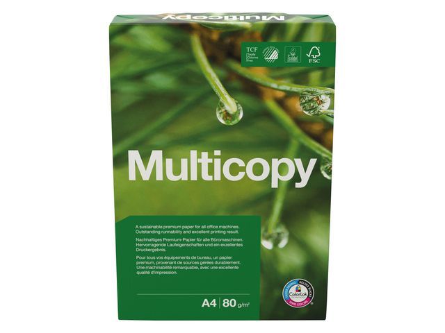 Multicopy Original papier A4, 80 g/mu00b2 (doos 5 x 500 vel)