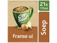 Soep Cup-a-soup Unox Franse ui/doos 21