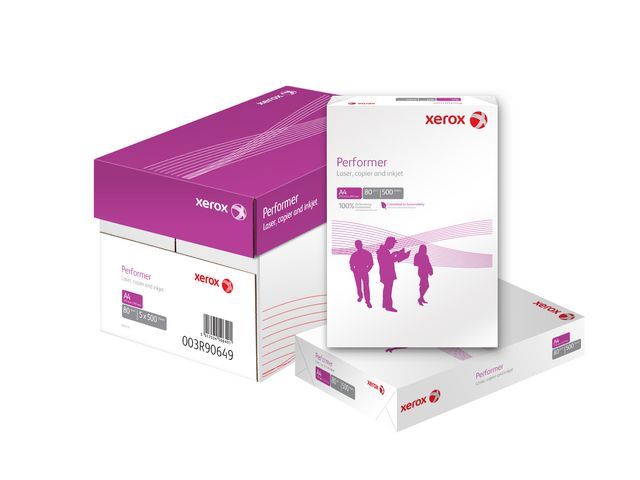 XEROX Performer papier A4 80 g/mu00b2 (pallet 240 pakken)