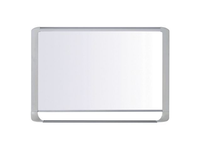 Bi-Office MasterVision magnetisch whiteboard, email, glanzend wit oppervlak, lichtgrijs frame, 1200 x 900 mm