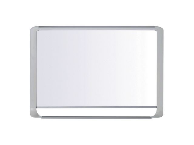 Bi-Office MasterVision magnetisch whiteboard, email, glanzend wit oppervlak, lichtgrijs frame, 1800 x 1200 mm