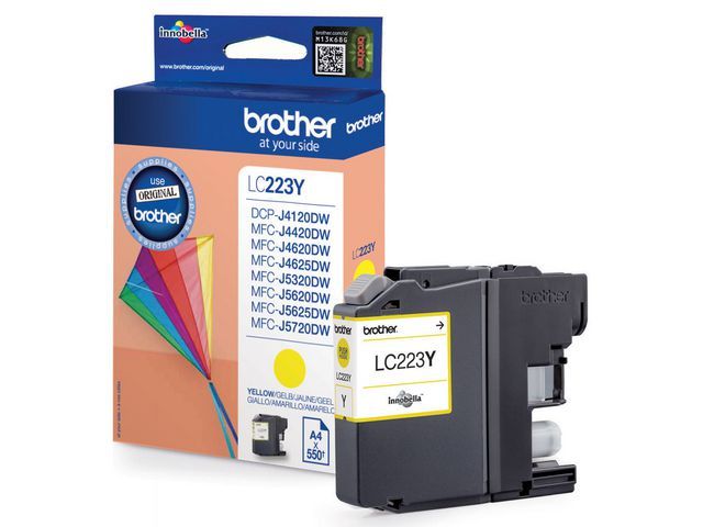 Inkjet Brother LC-223Y geel
