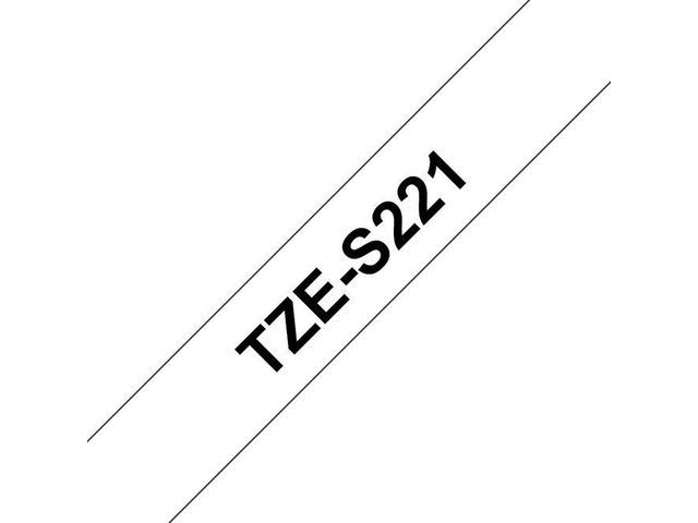 Tape Brother TZE-S221 bk/wh 9mm