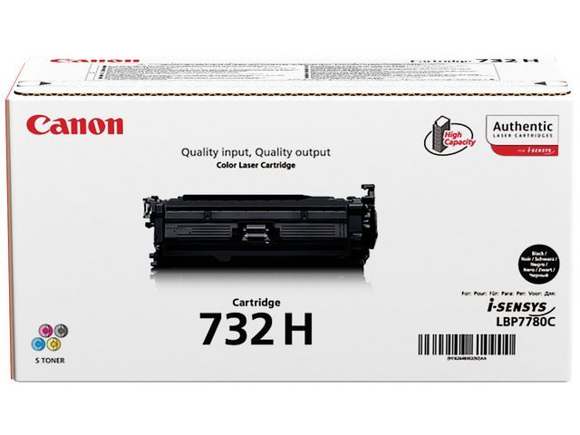 Toner Canon 732 HC 12K zwart