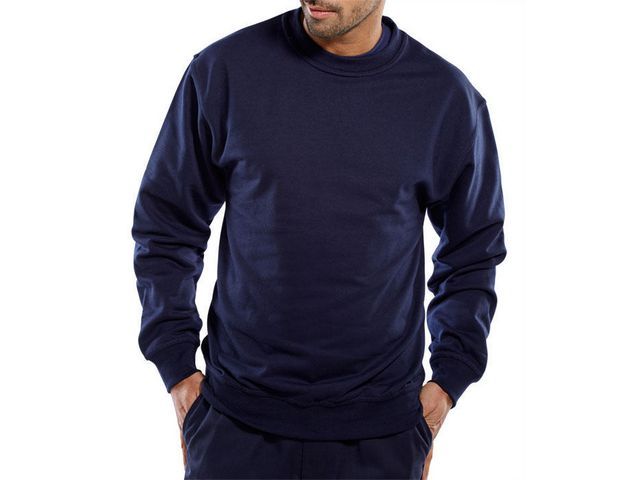 Sweatshirt navy blauw XS