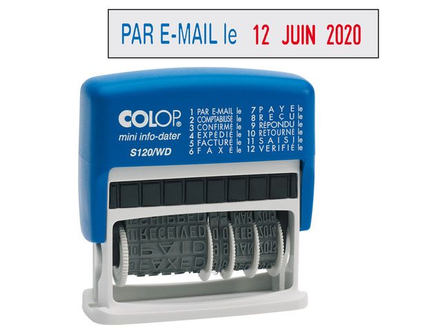 Stempel Colop mini-dater S120/WD FR