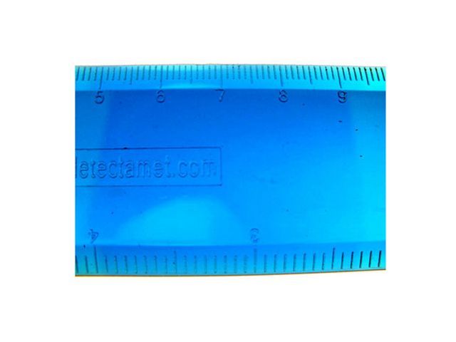 DETECTAMET Liniaal - detecteerbaar 30 cm (etui 5 stuks)