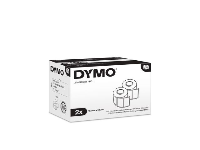 Etiket Dymo LW 102x59/pk2x575
