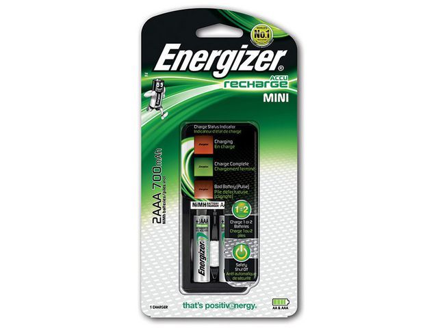 Batterijlader Energizer Mini +2xAAA 750