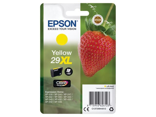 Inkjet Epson 29XL T29944012 geel