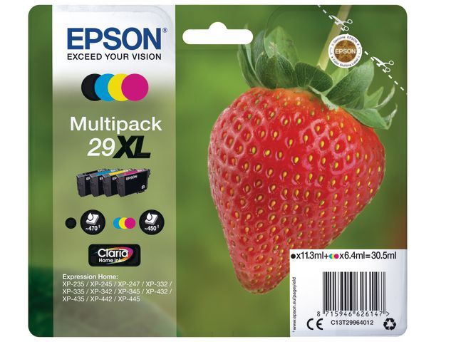 Inkjet Epson T29964012(29Xl)/pk4