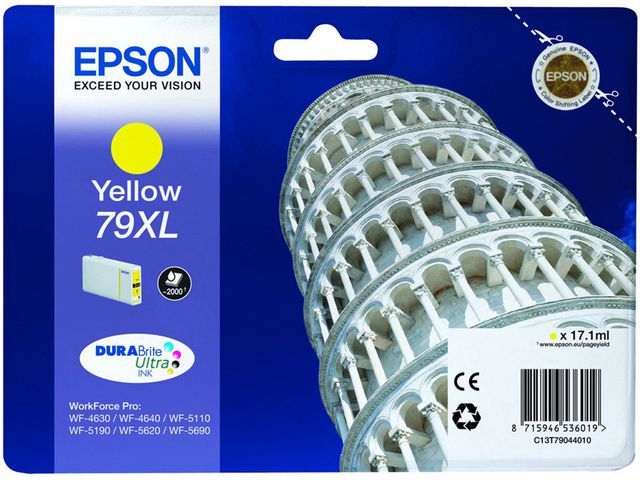 Inkjet Epson 79XL 2K geel