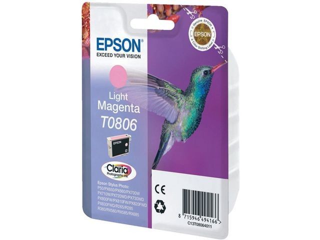 Inkjet Epson T0806 licht magenta
