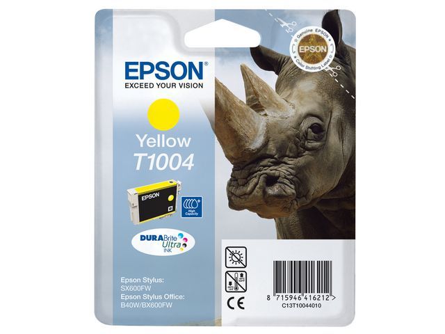 Inkjet Epson T1004 11,1 ml geel