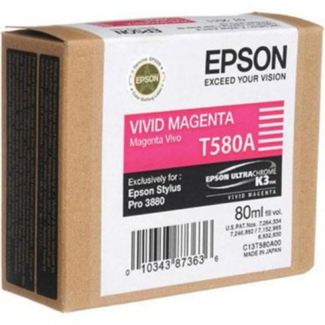 Inkjet Epson T580 magenta