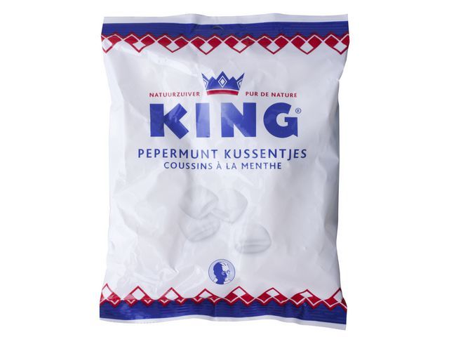 King Softmints pepermunt kussentjes (pak 175 gram)