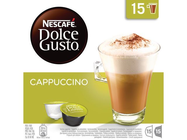 Koffiecup Dolce Gusto cappuccino/ds15x2