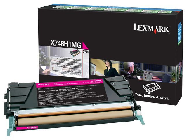 Toner Lexmark X746/X748 10K magenta