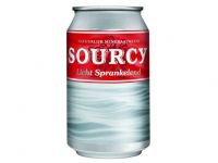 Mineraalwater Sourcy rood 0,33l stg b/24