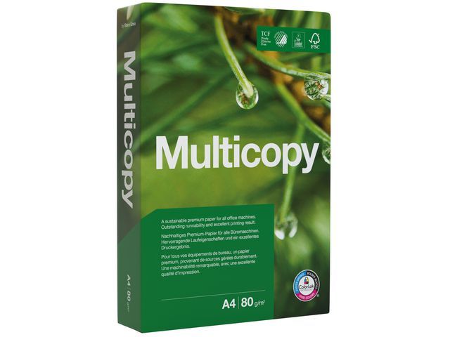 Multicopy Original papier A4, 160 g/mu00b2 (doos 5 x 250 vel)