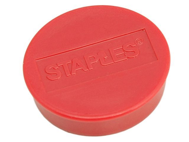 Our Choice Magneet rond 35 mm, draagkracht 10x A4, 80 g/mu00b2, rood (doos 10 stuks)