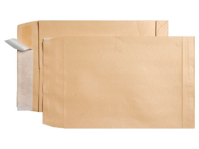 OUR CHOICE Uitvouwbare akte envelop - 250 x 350 x 30 mm, 120 g/m (verpakking 250 stuks)