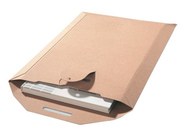 Pressel Kartonnen envelop met steeksluiting, 245x170mm (pak 100 stuks)