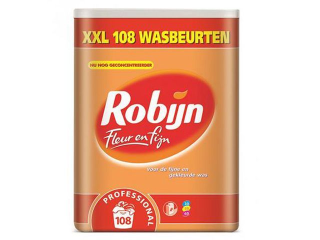Robijn Fleur & Fijn professioneel waspoeder 5,94 kg (doos 5940 gram)