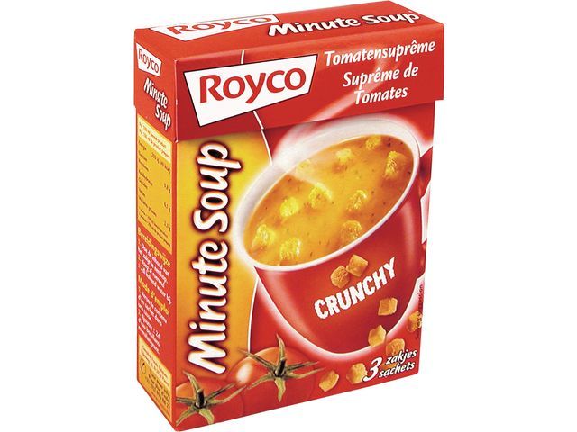 Minute soup Royco Tomaat +croût 200ml/20