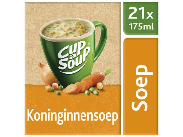 Soep Cup-a-soup Unox koninginnen/doos 21