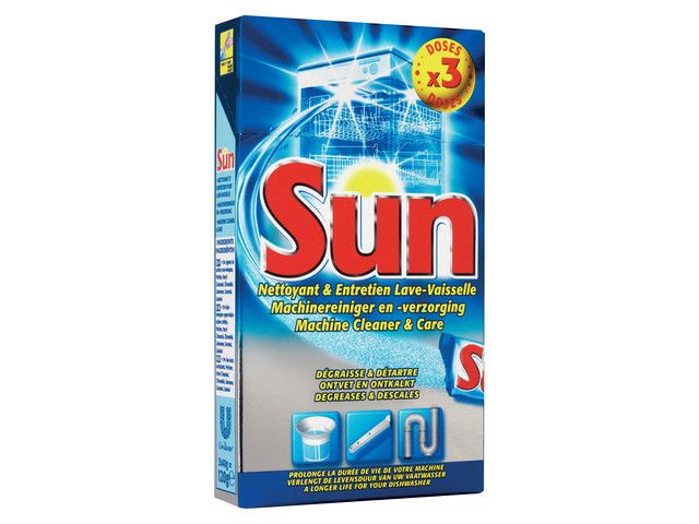 Sun Machinereiniger en- verzorging Pak 3 x 40 gram (pak 3 stuks)