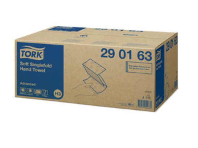 Handdoek Tork H3 Adv 2L zz-v wit/15x250