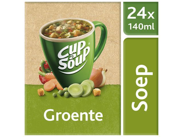 Soep Cup-a-soup Unox groenten/doos 24
