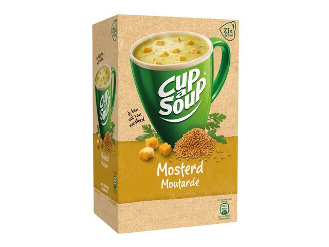 Unox Cup a Soup 175 ml Mosterd (pak 21 stuks)