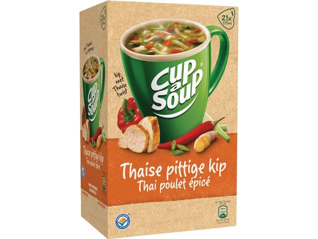 Soep Cup-a-soup Unox spicy Thai Kip/ds21