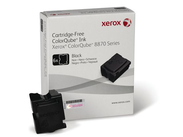Xerox ColorQube 8870 17 3K zwart (doos 6 stuks)